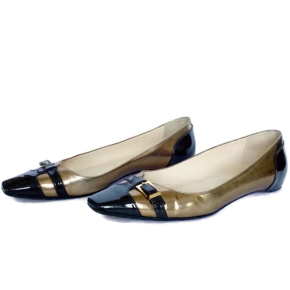 Christian Louboutin Metallic Flats Size 36/6 - Picture 4 of 8